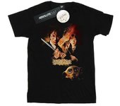 HARRY POTTER Camiseta con póster de la Cámara Secreta para niños 12-13 negro