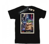 Star Wars Boys The Mandalorian The Child Card T-Shirt 9-11 Years blanco