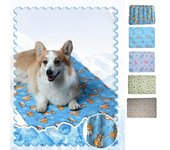 Tapete para mascotas, tapete para mascotas autorefrigerante, limpieza con un paño de gel, tapete fresco para, 30 * 40 cm One Size