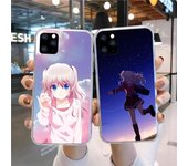 Bonita funda de teléfono Charlotte para Huawei P50 P40 P30 Pro Mate 40 30 Pro Nova 8 8i Y7P Honor, funda transparente para teléfono Huawei P50 Pro