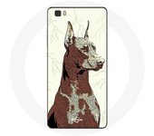 Coque pour Huawei P8 Lite Doberman Race de chiens