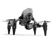 Drone teledirigido con cámara dual 4K Flujo óptico Hover One Click Despegue Aterrizaje Remoto 1 battery negro