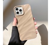 Funda protectora con patrón ondulado 3D barnizado para iPhone 16 Pro Max Apple 5432XR78 iPhone XS Max