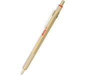 Bolígrafo ROTRING 600 M, punta mediana, tipo golpe, marca de lujo, regalo, dorado, 2183911, producto japonés genuino, a base de aceite. oro
