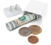 Caja de almacenamiento Organizador de joyas y efectivo Acceso rápido Ligero Portátil Cargador de ocultación inteligente Organizador de almacenamiento en forma de cabeza B