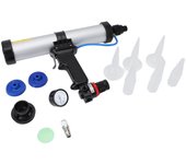 Herramienta de calafateo neumática de aleación de aluminio, aplicador de cartucho neumático compacto para decoración del hogar.