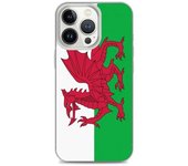 Funda iPhone - Multicolor - Drapeau Pays de Galles - Souple - TPU - Compatible iPhone 13 Pro Max