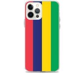 Coque Télephone Drapeau île Maurice - iPhone 12 Pro Max