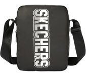 Skechers Bolso Compton Reporter, unisex, color negro One size negro