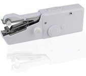 Máquina de coser electrónica, costura rápida, herramientas de costura simples, Mini máquina de coser manual, portátil para el hogar blanco