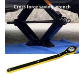 Manual Accessory Labor-saving Jack ratchet Wrench Jack Lift Handle Phillips Wrench Wheel Lug Wrench Standard rocker