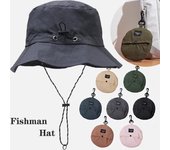 Sombrero de pescador impermeable para mujer, protección solar Anti-UV para verano, Camping, senderismo, montañismo, gorros de cubo de Panamá para hombre, sombrero para exteriores