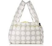 Bolsa de compras ecológica plegable, lavable, tamaño carrito de caja, 6763 Dot [Routeto] PT.Loop GRD.Zuan-B para mujer
