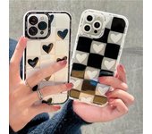 Funda pintada con corazón Ins Love para Iphone 14, Funda de silicona para Iphone 11 12 13 Pro Max 7 Plus 8 X Xs Max Se 2022 Xr For iPhone 14 Pro