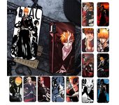 Funda de teléfono de Anime Bleach Ichigo Kurosaki para iPhone 13, 11, 12 Pro, XS MAX, 8, 7, 6, 6S Plus, X, 5S, SE 2020 y XR. iphone 13mini