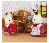 Bureau pour enfant Sylvanian Families - Soeur Lapin Chocolat - Accessoires inclus