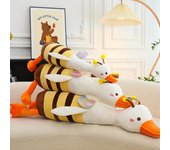 Muñeco de ganso divertido, juguete de peluche de abeja, muñeco de trapo creativo de abeja hambrienta 70cm