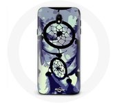 Coque pour samsung galaxy S4 Attrape Rêve violet gris et Noir