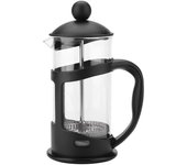 Cafetera portátil de acero inoxidable de vidrio para prensa francesa, tetera para café y té para el hogar o la oficina(350ml)