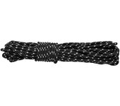 Cuerda negra Snow Peak de 4 mm y 10 m para cortar, suministros para tiendas de campaña, acampada al aire libre, profesional. AP-041 negro