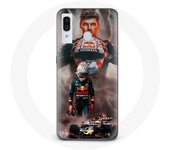 Coque pour Samsung Galaxy A20e Formule 1 Max Verstappen Casque F1 - Maniacase