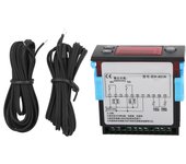 Termostato controlador de temperatura para calentador de agua solar con sensor y pantalla digital