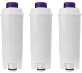 3 filtros de agua de repuesto ABS para cafetera DeLonghi DLSC002