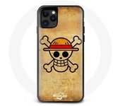 Coque Iphone 13 Mini One piece Luffy logo Anime - Maniacase