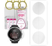 3x apgo Hydrogel Screen Protector for Suunto 9, Hydrogel Film, with positioning layer easy installation