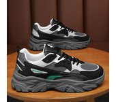 Zapatos de verano para hombre, zapatos deportivos de malla transpirable para hombre, zapatos casuales para correr con suela gruesa que combinan con todo para hombre 39