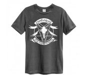 Camiseta amplificada unisex para adultos puro metal americano Cordero de Dios XS carbón