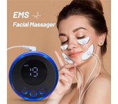 Masajeador Facial EMS, Estimulador muscular actual, estiramiento Facial, dispositivo de belleza para ojos, Estiramiento Facial de cuello, estiramiento de la piel, antiarrugas, 1 ud.