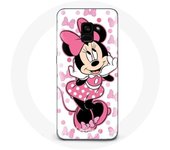 Coque pour Samsung Galaxy A8 Plus Minnie Mouse Dessin animé mignon rose