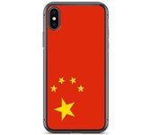 Coque Télephone Drapeau Chine - iPhone XS