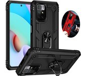 Para Xiaomi Redmi 10 9 8 7 9A 9C 9T 8A 7A funda armadura a prueba de golpes para Redmi Note 10 9 8 7 Pro 8T 9S 10S Poco X3 Pro NFC For Redmi 7A verde oscuro