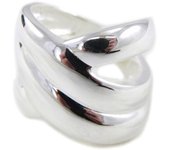 Bague Argent 'Jurassic' 52 plata