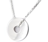 Les Trésors De Lily [I1150] - Collier Argent 'Chorégraphie' argenté (rhodié) - 2 cm plata