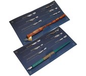 Pluma de inmersión hermosa e innovadora con puntas de 6 piezas para practicar caligrafía inglesa y regalar Cyan