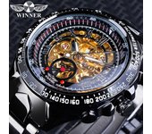T-Winner Reloj mecánico automático hueco de moda para hombre