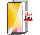 3 piezas de vidrio templado para Xiaomi 11 12 Lite 12T 13T Pro pantalla de película protectora de vidrio para Samsung A04S A05 A14 A54 A53 A52 5G Redmi 12C 13C Protector Xiaomi POCO M5s negro
