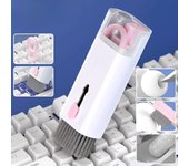 Kit de limpieza de teclado 7 en 1 para portátiles con extractor de teclas, cepillo multifuncional para teclado y teléfono. blue