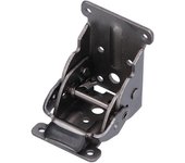 Soporte plegable de 90 grados con autobloqueo de aleación de aluminio para mesas, camas y muebles.
