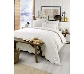 Housse de couette  Candice  toutes dimensions Flanelle de Coton - Candice Neige - Housse de couette 260 x 240 cm