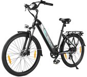 Bicicleta eléctrica 36V15AH 27,5*1,95 bicicleta grande 250W potente Motor bicicleta eléctrica 25 KM/H montaña nieve e-bike mujeres 350W36V15AH