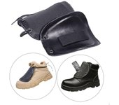 2 protectores de metatarso para botas, punteras de zapatos, protectores impermeables para motores industriales