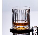 2024 Vaso de whisky agradable Vaso de vino de cristal relajado de sommelier giratorio Vaso de whisky de estilo antiguo con sombra de flujo Jarra de cerveza curativa Bubble Glass