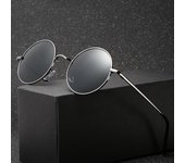 VEITHDIA Gafas de sol unisex Gafas de sol redondas de moda Gafas de sol con revestimiento polarizado Gafas de sol masculinas para hombres/mujeres