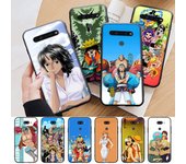 Funda negra AD55 One Piece Member para Samsung Note 20 Lite S24 Ultra S23 S22 A05 A06 A11 A71 A15 A16 A13 A24 A25 A33 A52 A53 M55 M35 Samsung A13 4G del iris