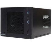 Caja Silver Stone Mini-ITX negra completa SST-SG05BB-Lite/B
