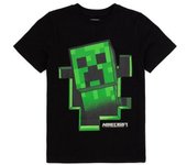 Minecraft Niños/Niños Creeper Inside Camiseta 13-14 negro